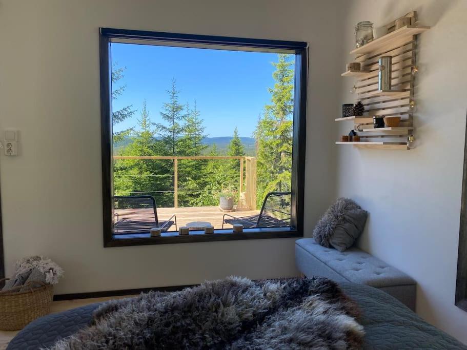 Forest Cabin With Stunning Mountain View & Sauna Torsby Exterior foto